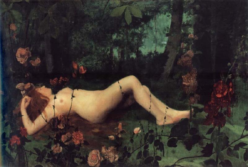 William Stott of Oldham The Nymph Germany oil painting art